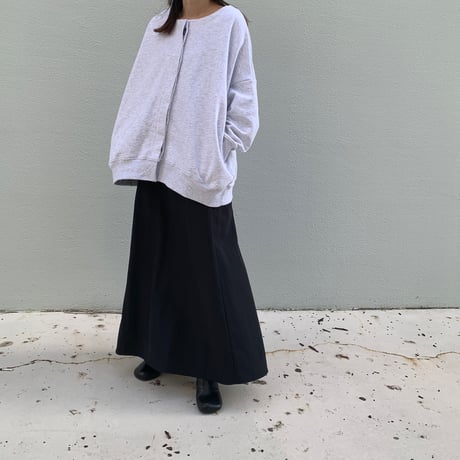 [original] 2way sweat cardigan (3color)