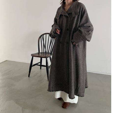 [original] fringe design coat (2color)