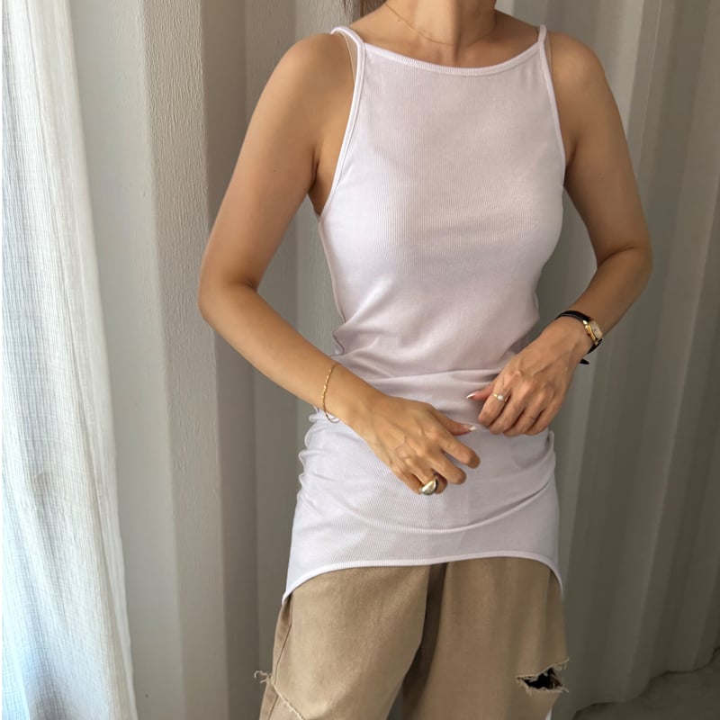 2way sleeveless tops (2color) | FLÉN