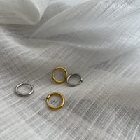 mini hoop pierce (2color)