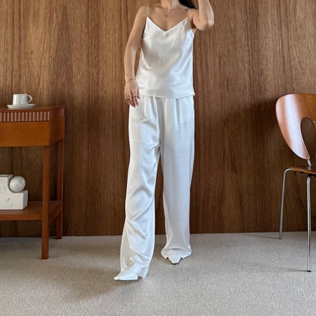satin pants (2color)