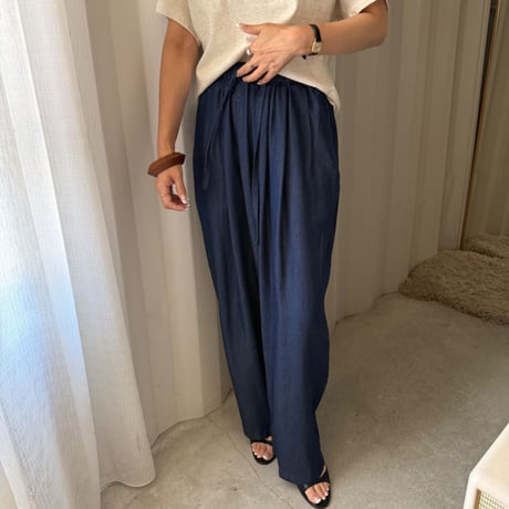 Tencel denim pants