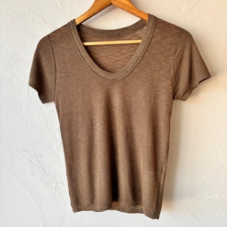 summer knit tops（3color）