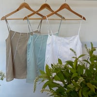 linen lace camisole(3color)