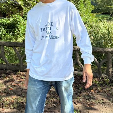 【HABITUDE-1】logo long  t-shirt