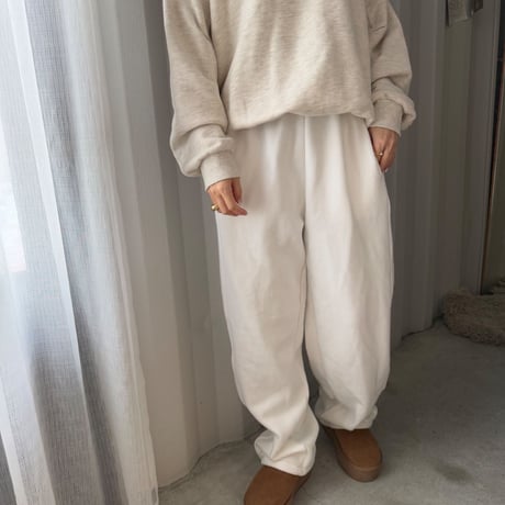 snow jogger sweat pants (2color)