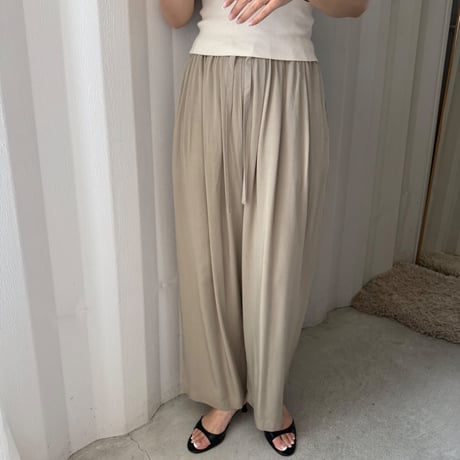 soft ruff wide pants ※セット着用可能
