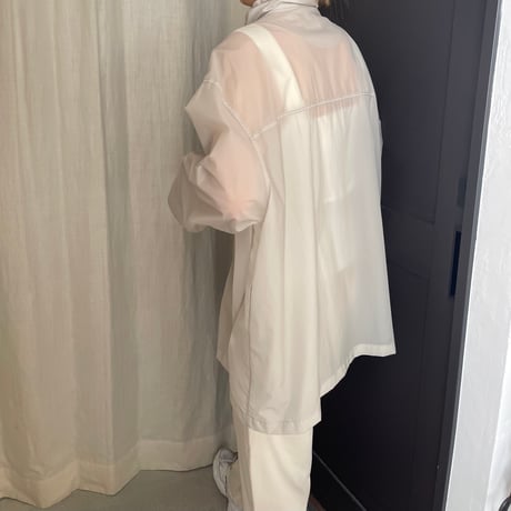 sheer bath jacket