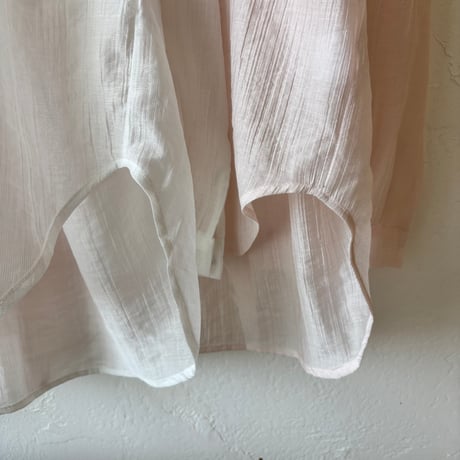 sheer over shirt (2color)