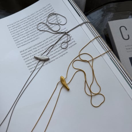tie necklace (2color)
