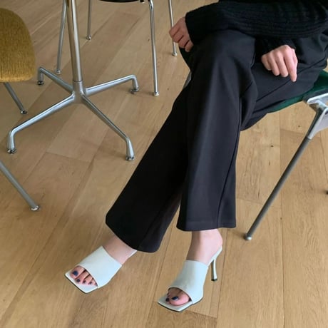 square toe sandal (4color)