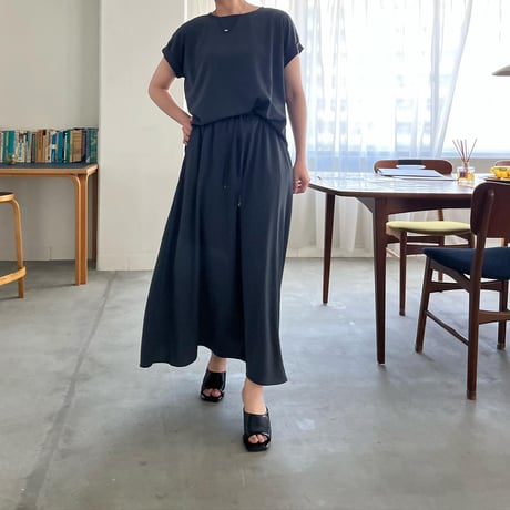 [Japan made] ruff long skirt (3color)