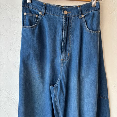 curve denim  pants (2color)