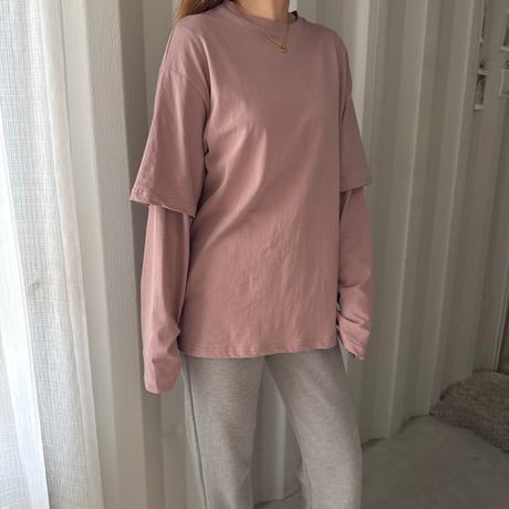 urban layerd long t-shirt（3color）