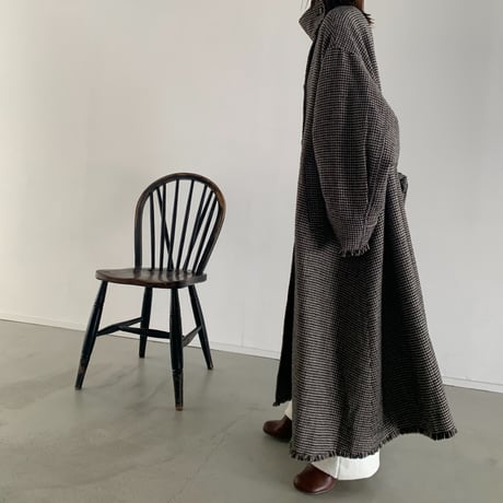 [original] fringe design coat (2color)