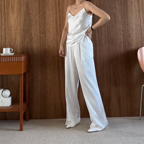 satin pants (2color)