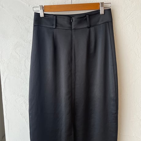 silky long skirt (2color)