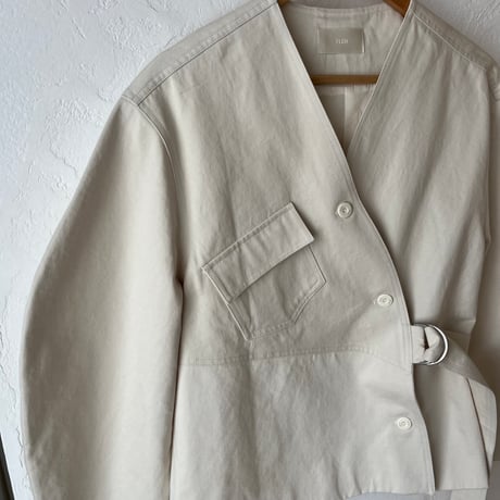 asymmetry jacket (2color)