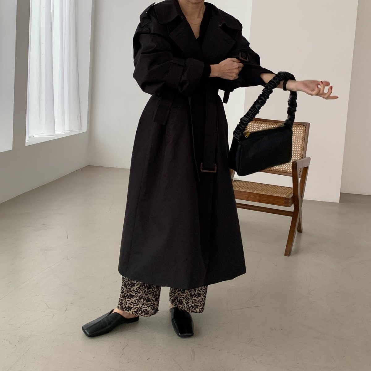 original] 2way trench coat (2color) | FLÉN