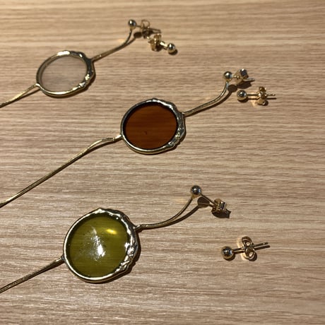 asymmetry color pierce (3color)