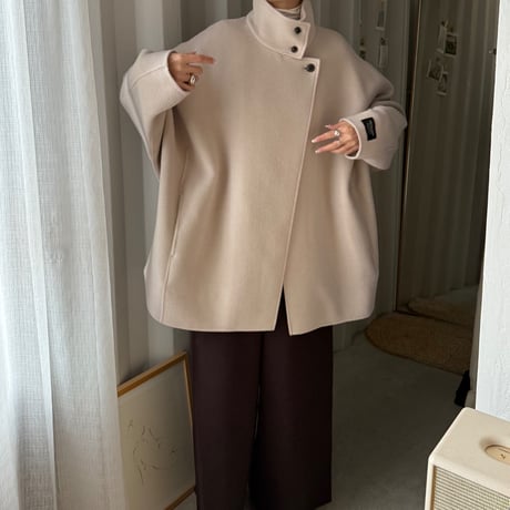 double face dolman coat（2color）