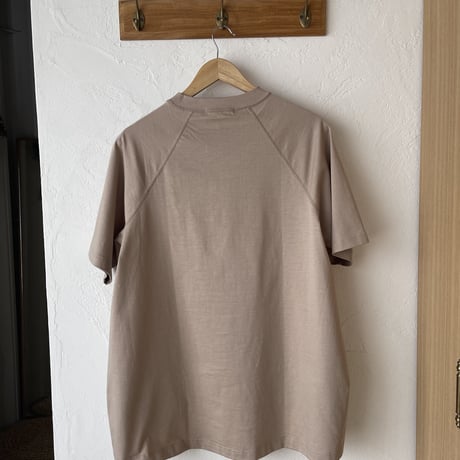 organic cotton mock neck t-shirt  (3color)