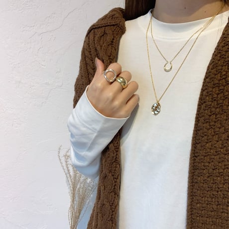silver925 nuance design necklace (3type)  [ACC20AW226]