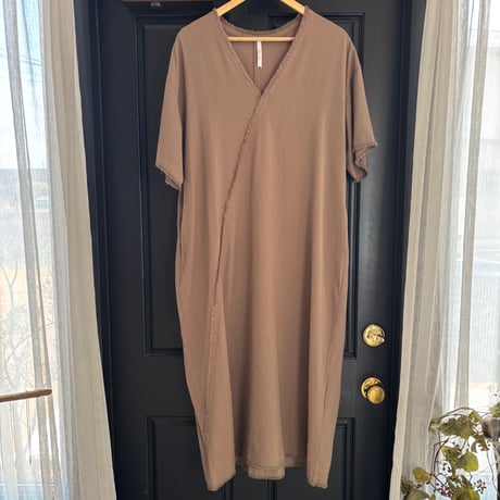 fringe linen one-piece (3color)