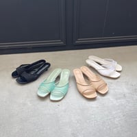 sheer sandal (4color)