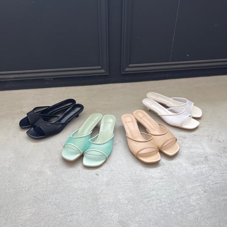 sheer sandal (4color)