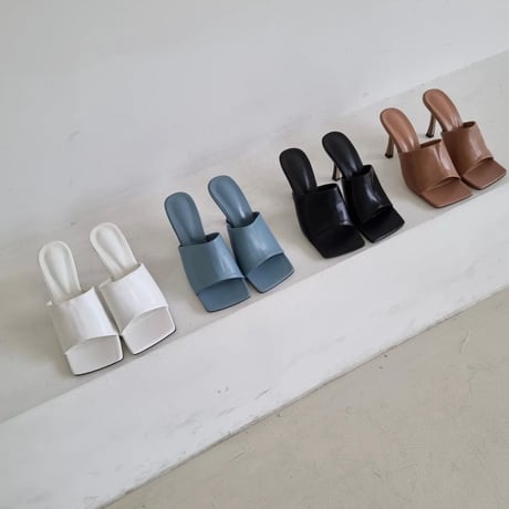 square toe sandal (4color)