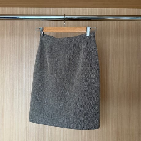 ［Calvin Klein］tweed skirt