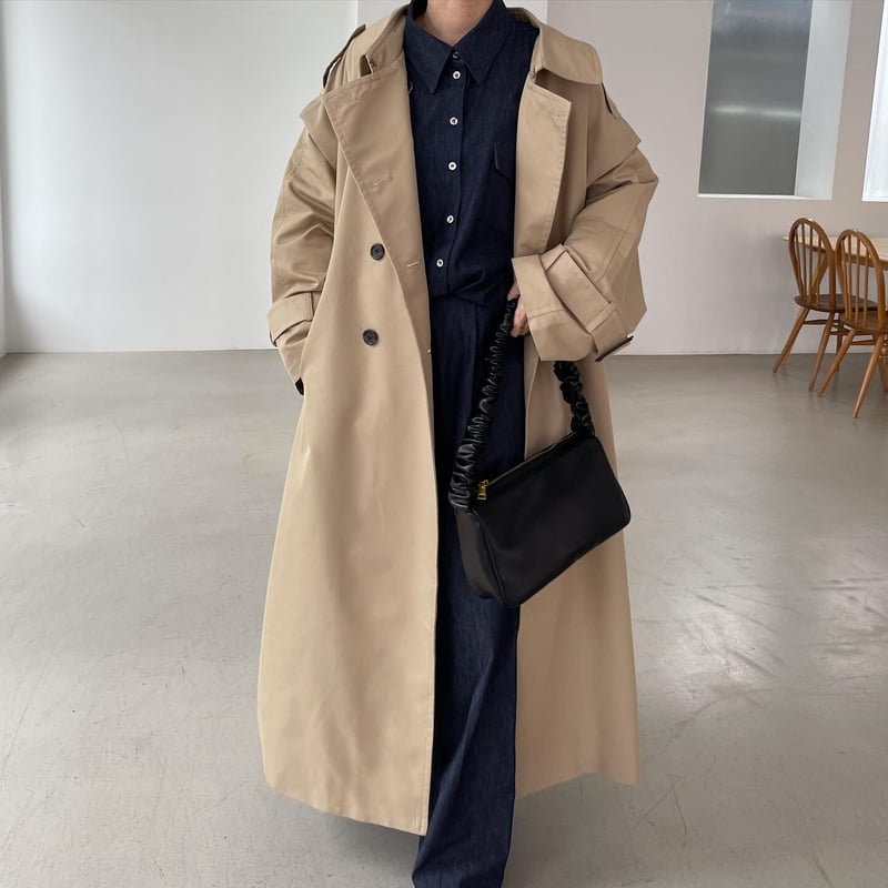 original] 2way trench coat (2color) | FLÉN
