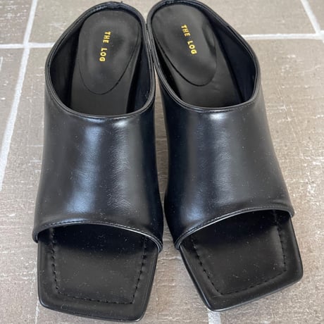 square sandal (3color)