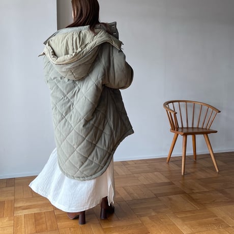 [original] reversible quilting coat (3color)