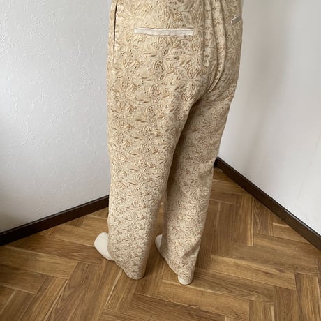 [original]embroidery pants (2color)