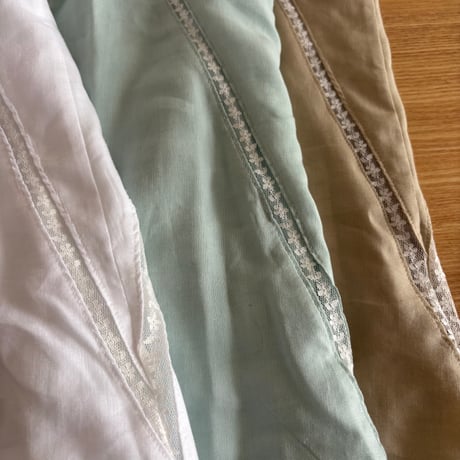 linen lace camisole(3color)