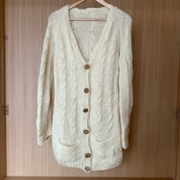 80’-90’ hand knit cardigan