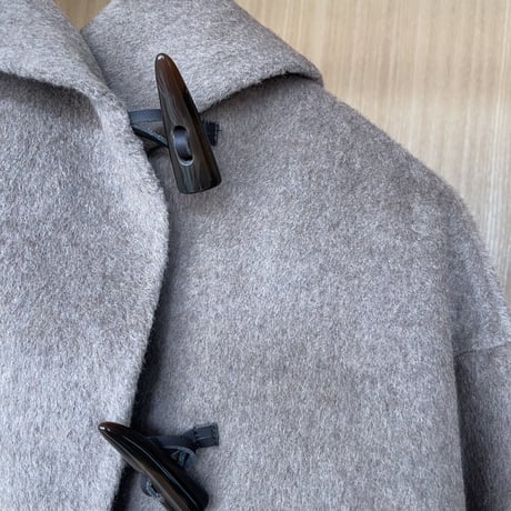 [original] big shoulder short duffle coat (2color)[FL2254]