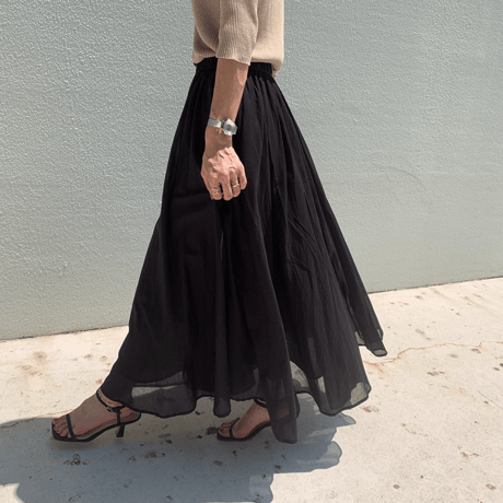 flare skirt (3color)