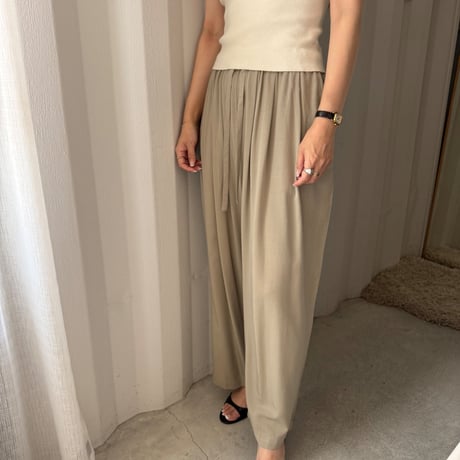 soft ruff wide pants ※セット着用可能