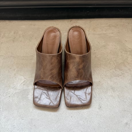 square sandal (3color)