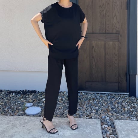 ［Japan made] sheer blouse (3color)