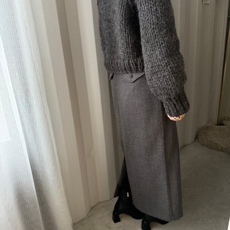 tweed skirt（2color）