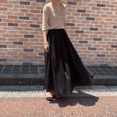 flare skirt (3color)