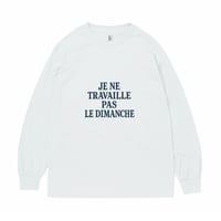 【HABITUDE-1】logo long  t-shirt