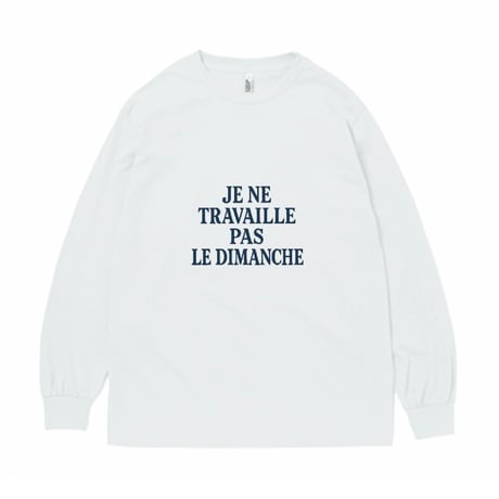 【HABITUDE-1】logo long  t-shirt