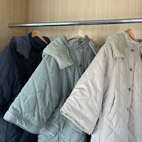 [original] reversible quilting coat (3color)