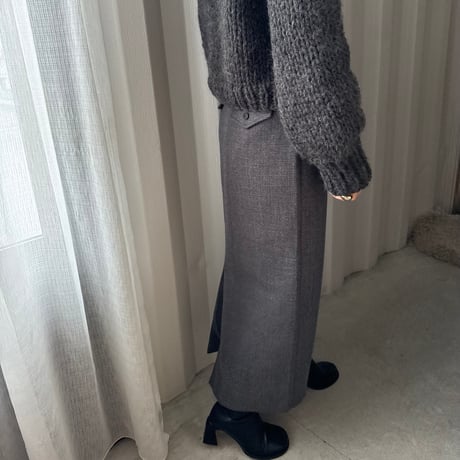 tweed skirt（2color）