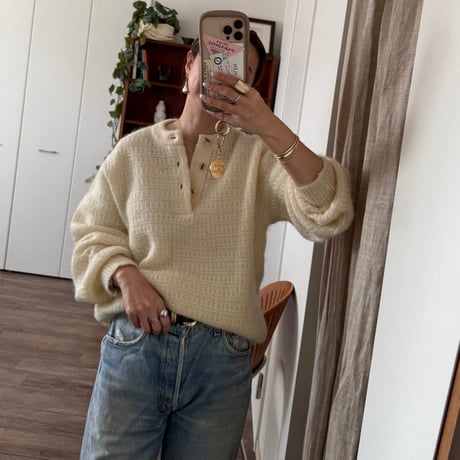 80’-90’ henry knit tops